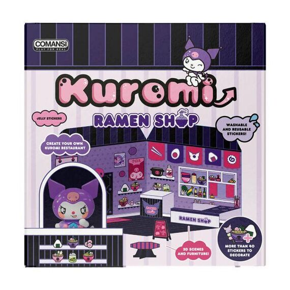 Figurka Hello Kitty - Kuromi (Sticker House Ramen Restaurant)- Zdjęcie 2