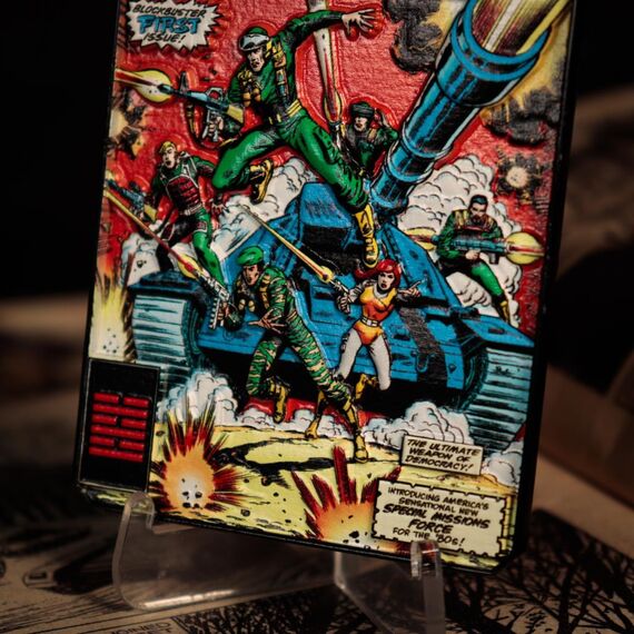 Sztabka kolekcjonerska G.I. Joe - 60th Anniversary- Zdjęcie 3