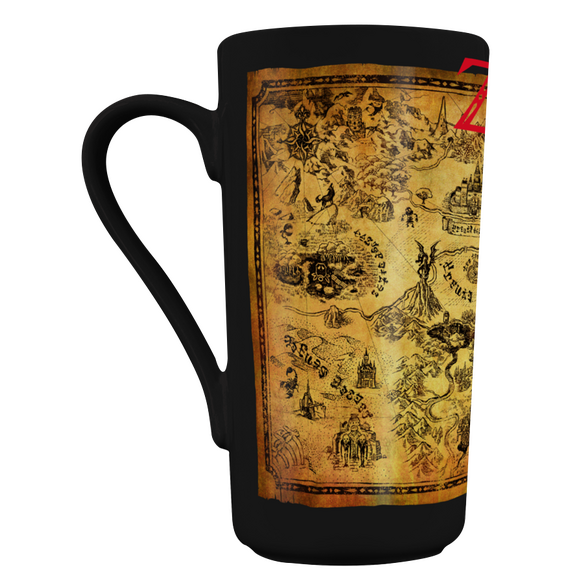 Kubek do latte Zelda - Map- Zdjęcie 3