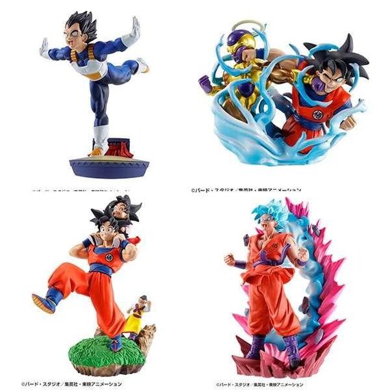 Zestaw 4 figurek Dragon Ball - Dracap Re Birth Limit Breaking