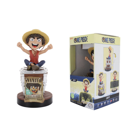 Podstawka pod telefon / kontroler One Piece - Luffy Wanted 20cm- Zdjęcie 3