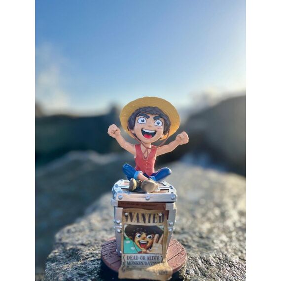 Podstawka pod telefon / kontroler One Piece - Luffy Wanted 20cm- Zdjęcie 4