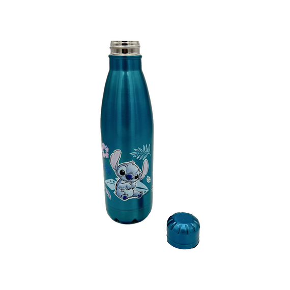 Butelka metalowa Disney Stitch - Watercolor Metalic Blue- Zdjęcie 6