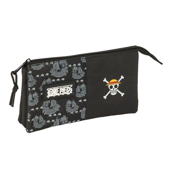Piórnik trzykomorowy One Piece - Pirates