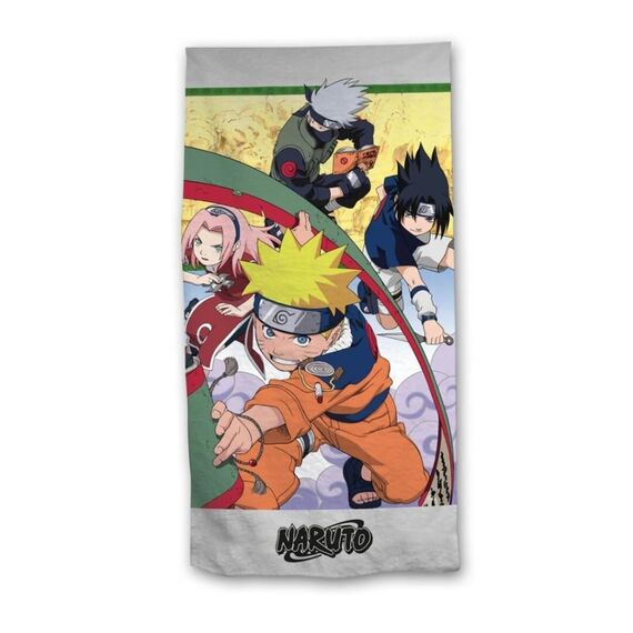 Ręcznik plażowy Naruto - Naruto, Sasuke, Sakura & Kakashi 90x170cm