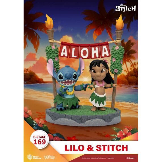 Figurka Disney Lilo & Stitch D-Stage - Aloha