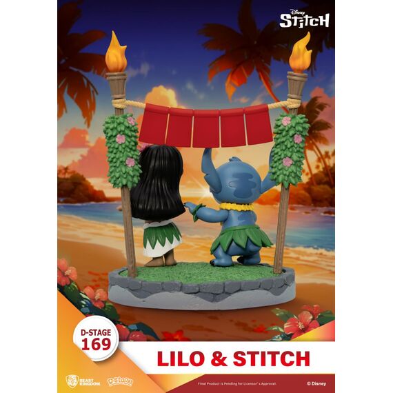 Figurka Disney Lilo & Stitch D-Stage - Aloha- Zdjęcie 2