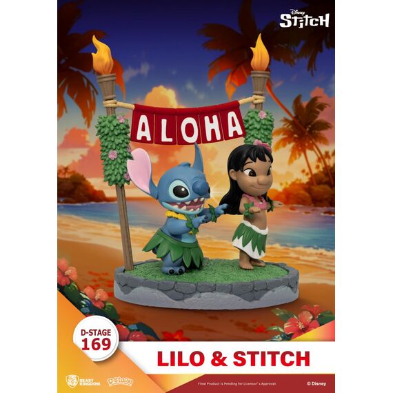 Figurka Disney Lilo & Stitch D-Stage - Aloha- Zdjęcie 3