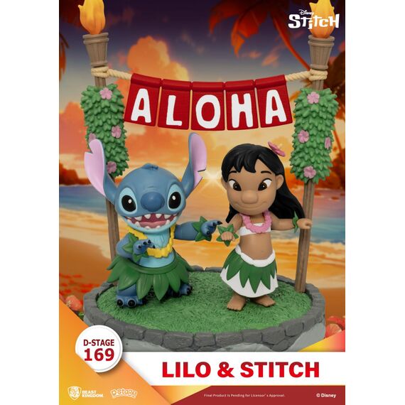 Figurka Disney Lilo & Stitch D-Stage - Aloha- Zdjęcie 4