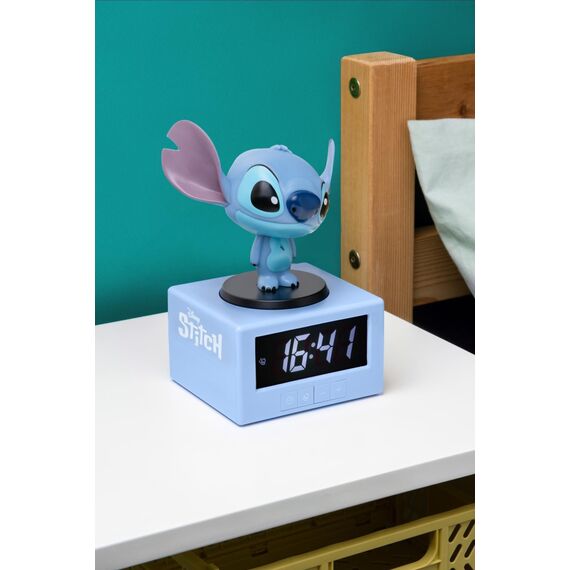 Budzik z lampką Disney Stitch- Zdjęcie 4