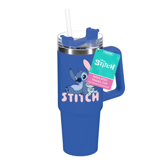 Kubek podróżny ze słomką Disney Stitch 900ml- Zdjęcie 2