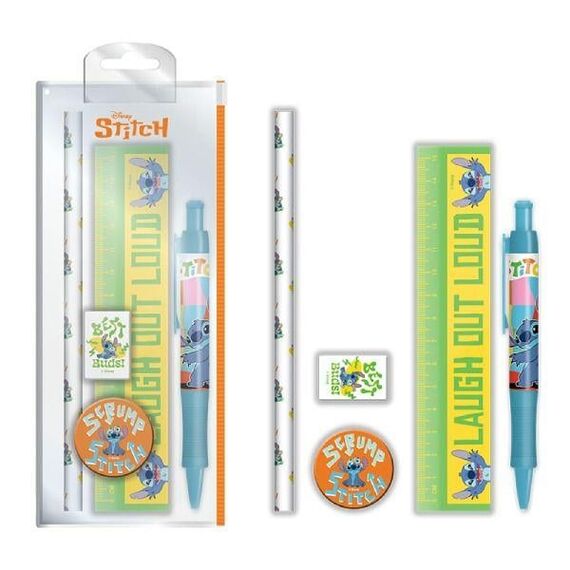 Zestaw przyborów szkolnych Disney Stitch - LOL (5 elementów)