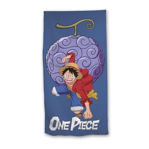 Ręcznik plażowy One Piece -Luffy and Gomu Gomu no Mi 70x140cm