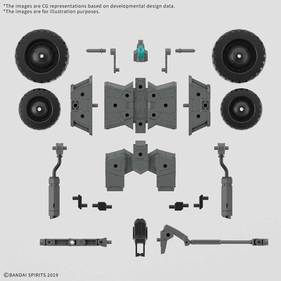 Model figurki 30MM 1/144 - Extended Armament Vehicle B- Zdjęcie 5