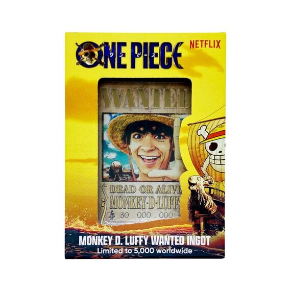 Sztabka One Piece Netflix - Wanted (Limited Edition Ingot)- Zdjęcie 5