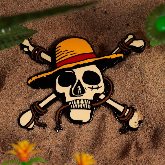Medalion One Piece Netflix - Jolly Roger (Limited Edition Medallion)