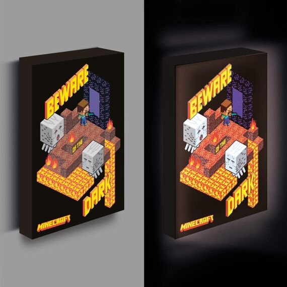 Lampka Minecraft 40x30cm