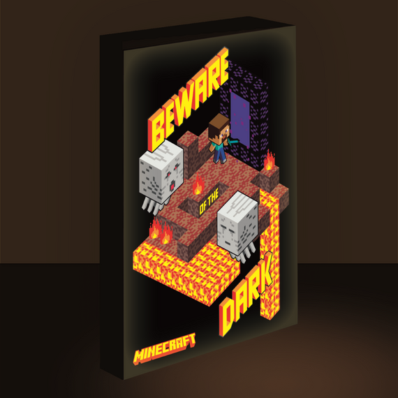Lampka Minecraft 40x30cm- Zdjęcie 2