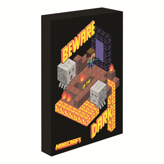 Lampka Minecraft 40x30cm- Zdjęcie 3