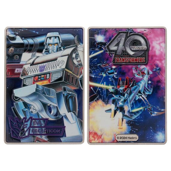 Sztabka Transformes 40th Anniversary - Decepticons (Limited Edition)- Zdjęcie 3