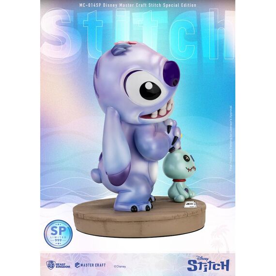 Figurka Disney Stitch Master Craft Special Edition 33.5cm- Zdjęcie 3