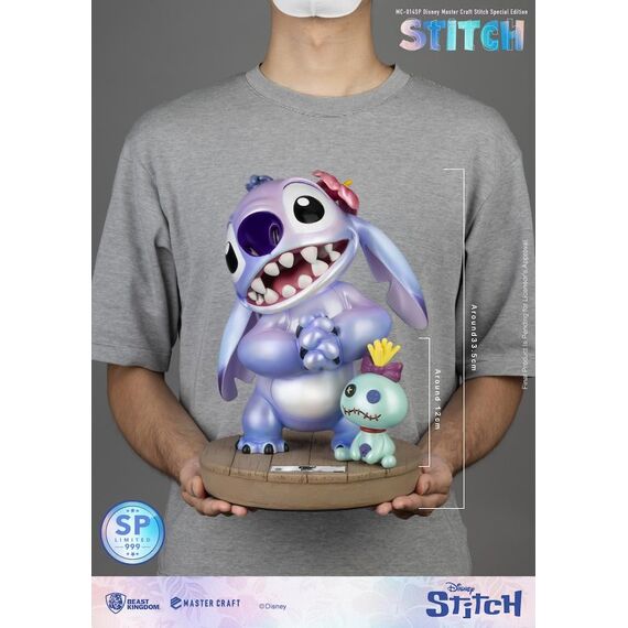 Figurka Disney Stitch Master Craft Special Edition 33.5cm- Zdjęcie 6