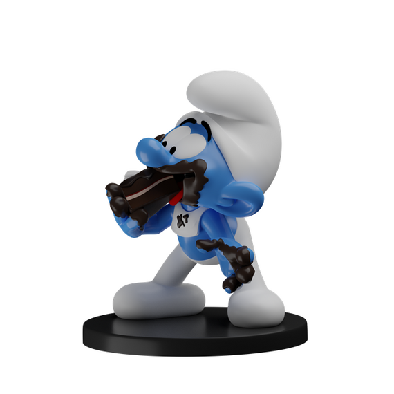 Figurka Smerfy - Greedy Smurf