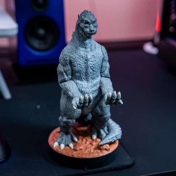 Podstawka pod kontroler / telefon Godzilla - 1954 20cm- Zdjęcie 5