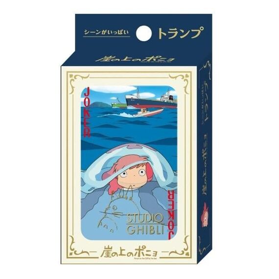 Karty do gry Ghibli - Ponyo on the Cliff