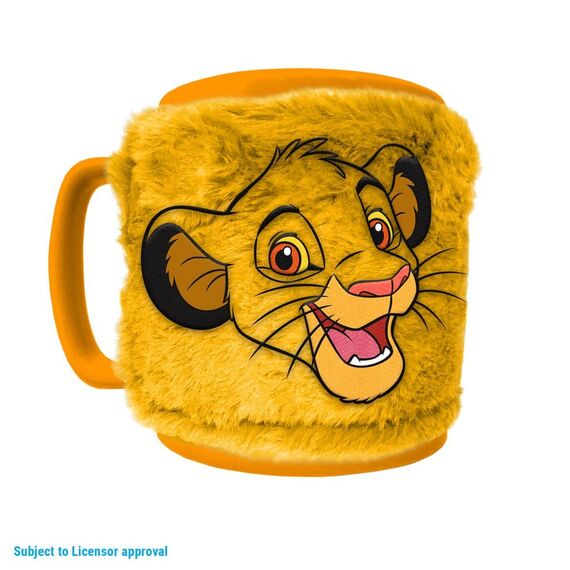 Kubek w futerku Król Lew - Simba 440ml