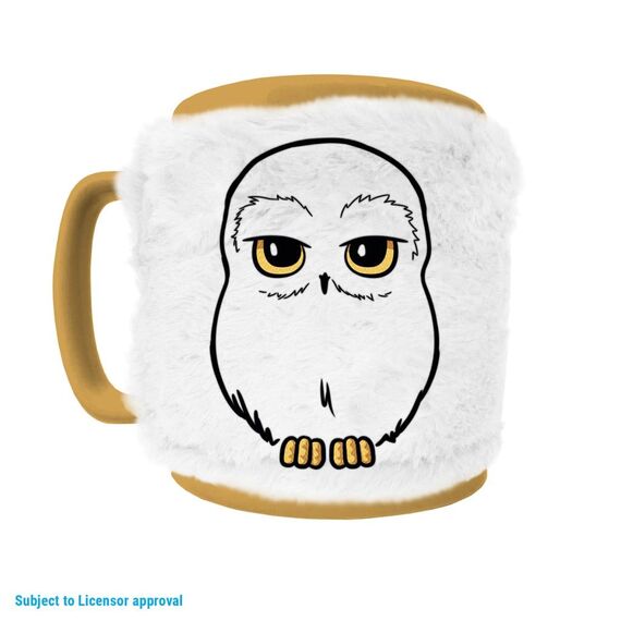 Kubek futrzany Harry Potter - Hedwig 440ml