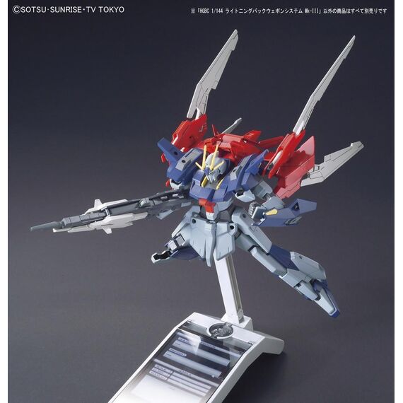 Model do składania Gundam HGBC 1/144 - Lightning Back Weapon System MK-III- Zdjęcie 4