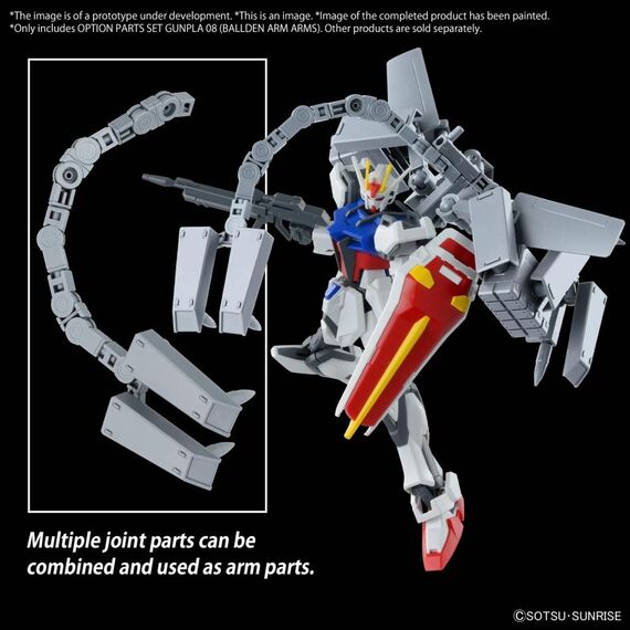 Gundam - Option Parts Set Gunpla 08 (Ballden Arm Arms)- Zdjęcie 5