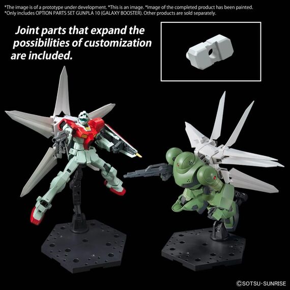 Gundam - Option Parts Set Gunpla 10 (Galaxy Booster)- Zdjęcie 5