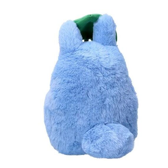 Pluszak My Neighbor Totoro - Blue Totoro with leaf- Zdjęcie 3