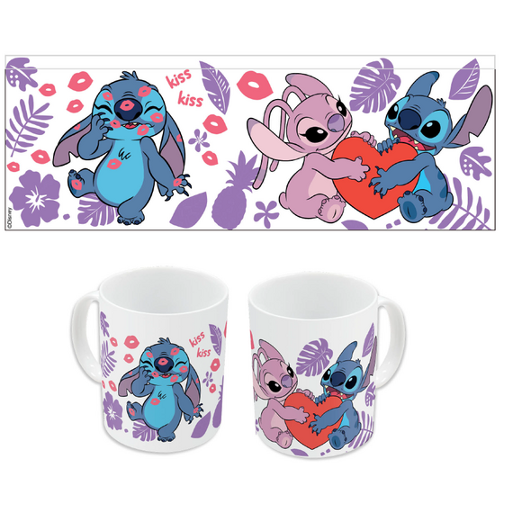 Kubek Disney Stitch & Angel - Love