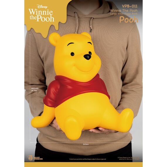 Skarbonka Disney Kubuś Puchatek - Kubuś 34cm- Zdjęcie 6