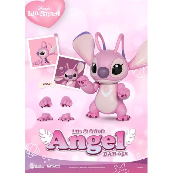 Figurka Disney Lilo & Stitch Dynamic Action Heroes 1/9 - Angel- Zdjęcie 5