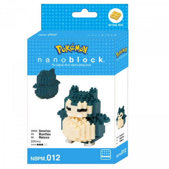 Model figurki Nanoblock - Snorlax- Zdjęcie 2