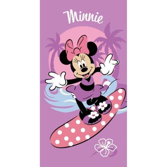Ręcznik plażowy Disney - Minnie Surf 70x140cm