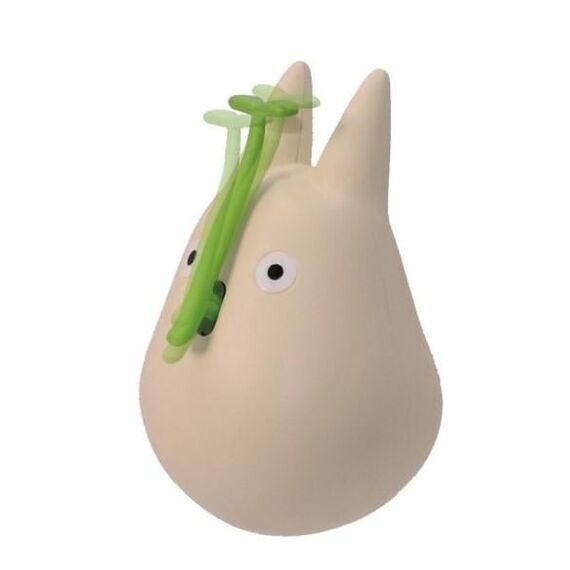 Figurka My Neighbor Totoro - White Totoro with leaf- Zdjęcie 3