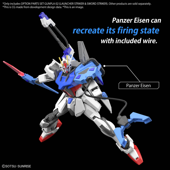 Gundam - Option Parts Set Gunpla 2 (Launcher/Sword Striker)- Zdjęcie 6