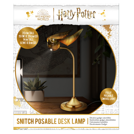 Lampka Harry Potter - Golden Snitch 36cm- Zdjęcie 2