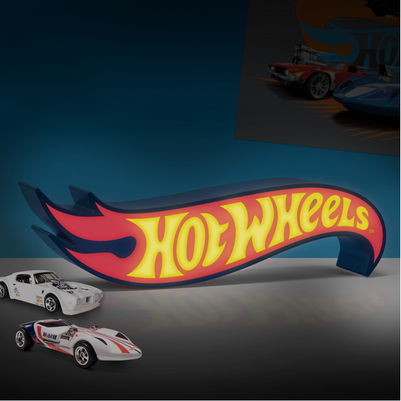 Lampka Hot Wheels - Logo