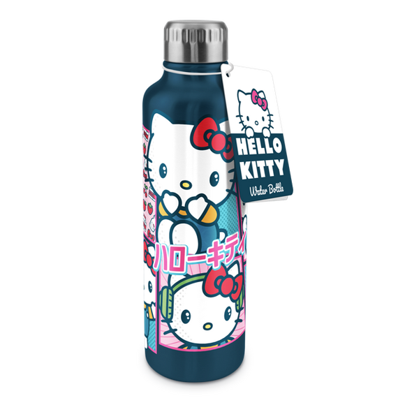 Metalowa butelka na wodę Hello Kitty 500ml- Zdjęcie 2