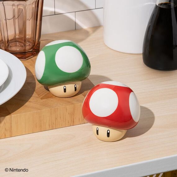 Zestaw solniczka i pieprzniczka Super Mario - Mushrooms