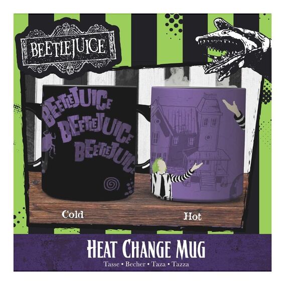 Kubek zmieniający kolor Beetlejuice 300ml- Zdjęcie 2