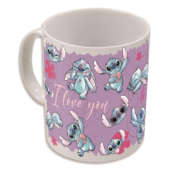 Kubek zmieniający kolor Disney Stitch - I Love U- Zdjęcie 6