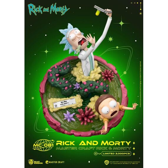 Figurka Rick & Morty - Statue Master Craft 42cm
