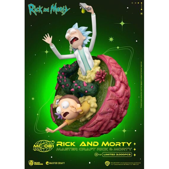 Figurka Rick & Morty - Statue Master Craft 42cm- Zdjęcie 2